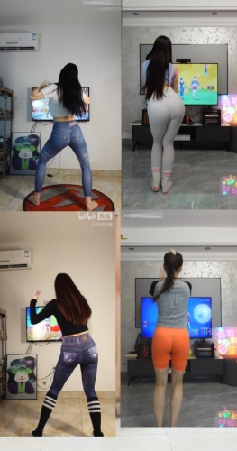 刘刘瑜伽裤健身舞蹈 4K视频 第一期  10部